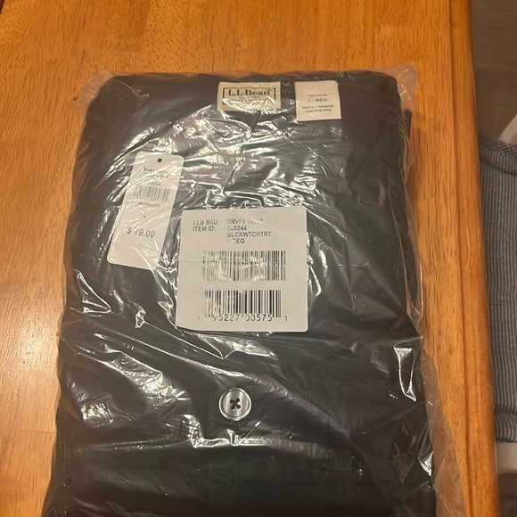 L.L. Bean size large new with tags, black watch tartan flannel pajamas - Picture 1 of 4